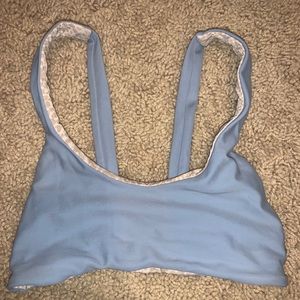 ACACIA swimwear light blue top